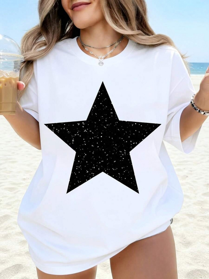 Summer Clothing Trends 2025 - New Fashion Apparel, White Graphic T‑Shirt