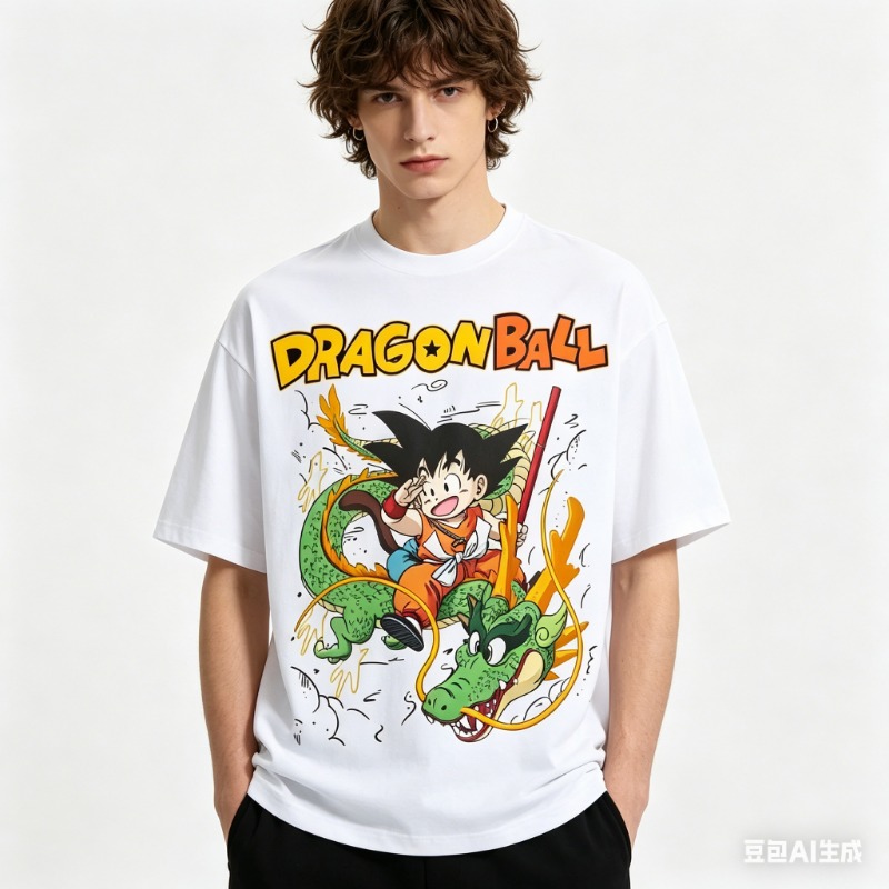 Summer Edit Clothing - 2026 New Summer Dragon Ball Oversized