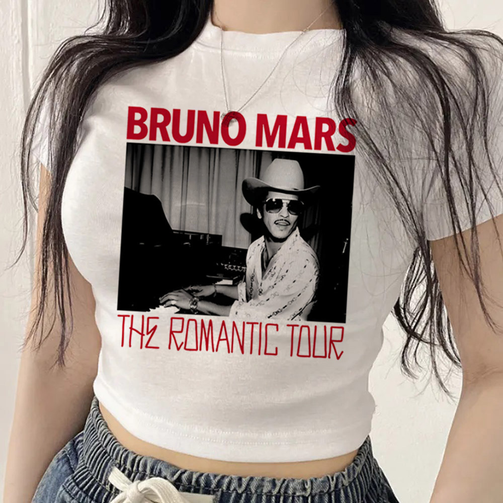 Bruno Mars crop top teen anime - Summer Clothing Teens review and price