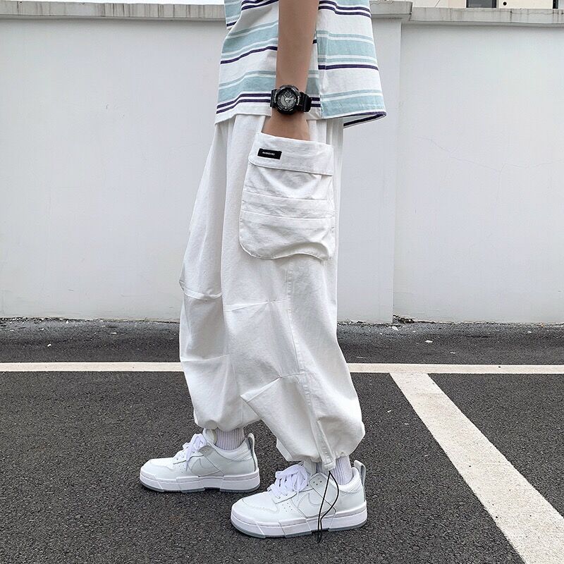Men Bloomers Loose Cargo Pants - Summer Vibes Clothing Men review and price
