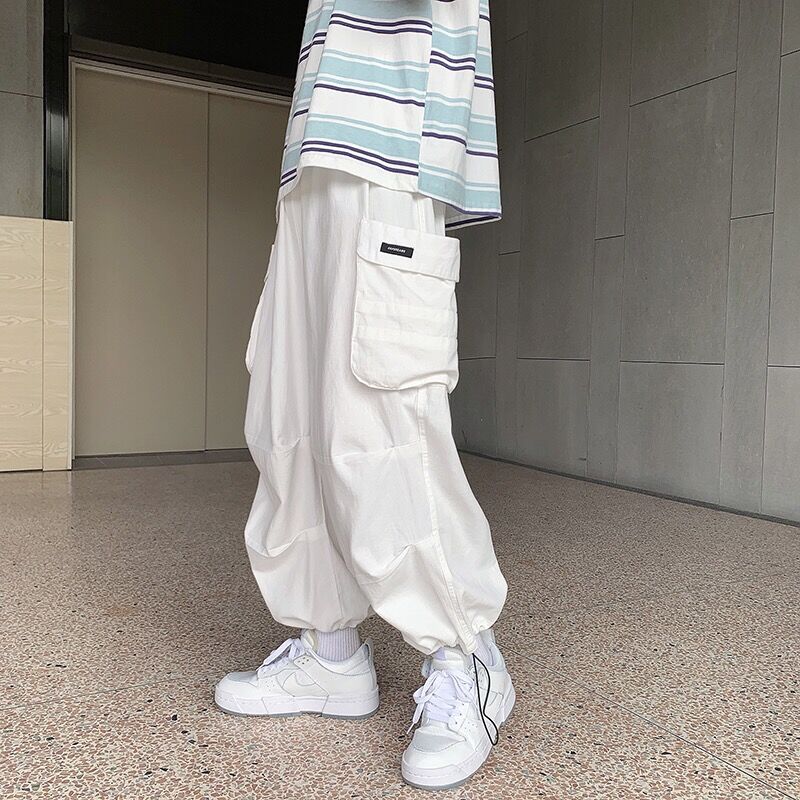 Men Bloomers Loose Cargo Pants - Summer Vibes Clothing Men review and price