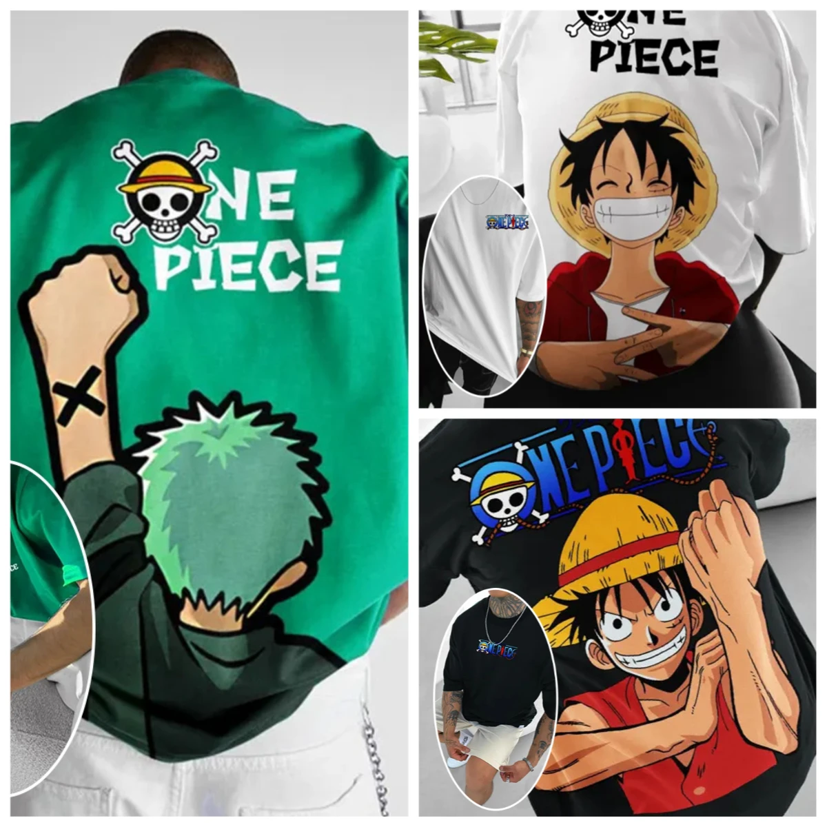ONE PIECE Luffy Zoro 2025 Summ - Summer Clothing Trends 2025 review and price