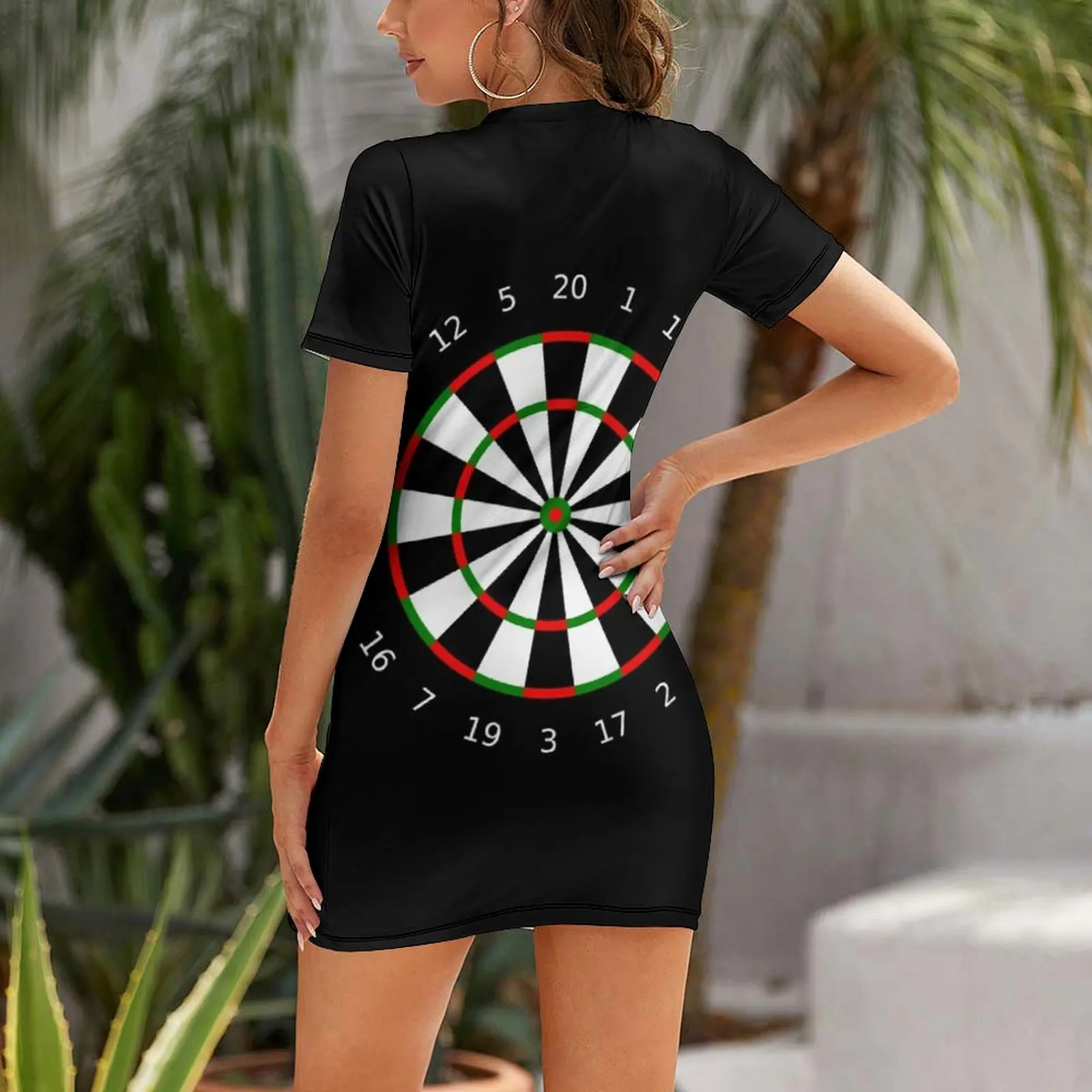 dart board black Short-Sleeved - Summer Clothing Trends 2025 review and price