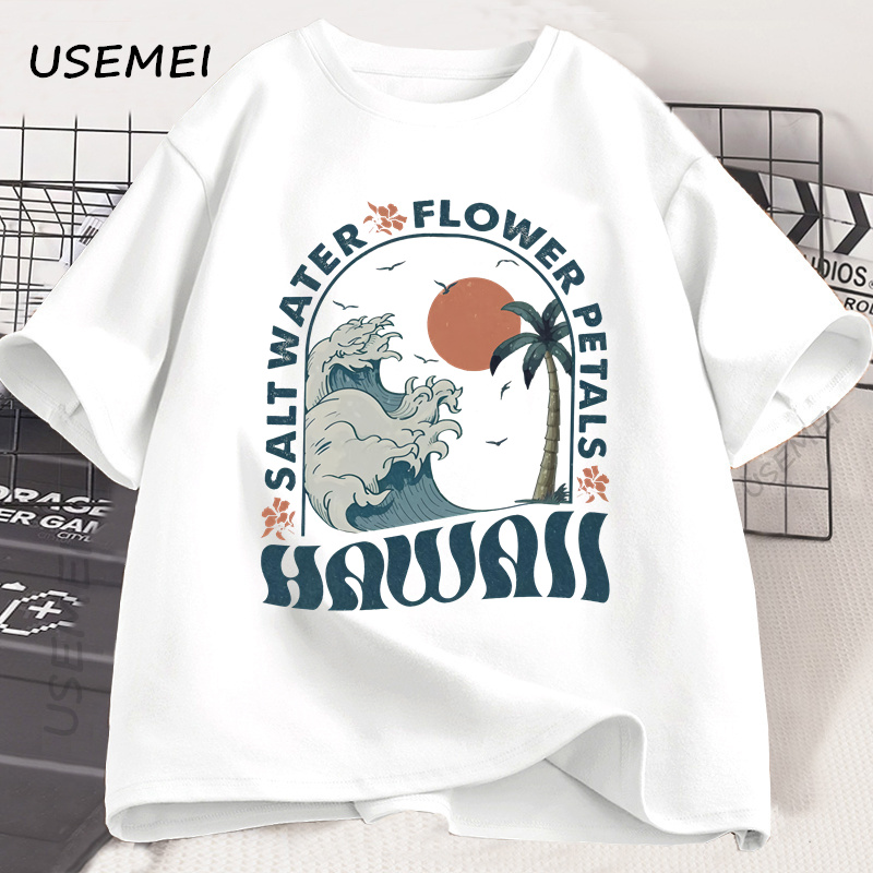 Hawaii Beach T-Shirt Ocean Bea - Summer Vibes Clothing Men review and price