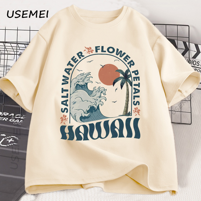 Hawaii Beach T-Shirt Ocean Bea - Summer Vibes Clothing Men review and price