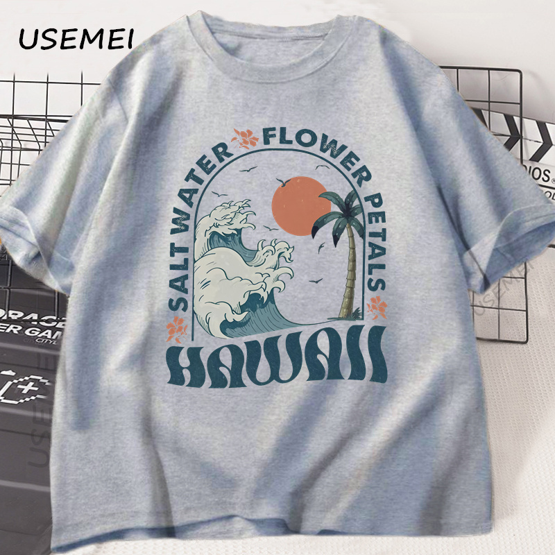 Hawaii Beach T-Shirt Ocean Bea - Summer Vibes Clothing Men review and price