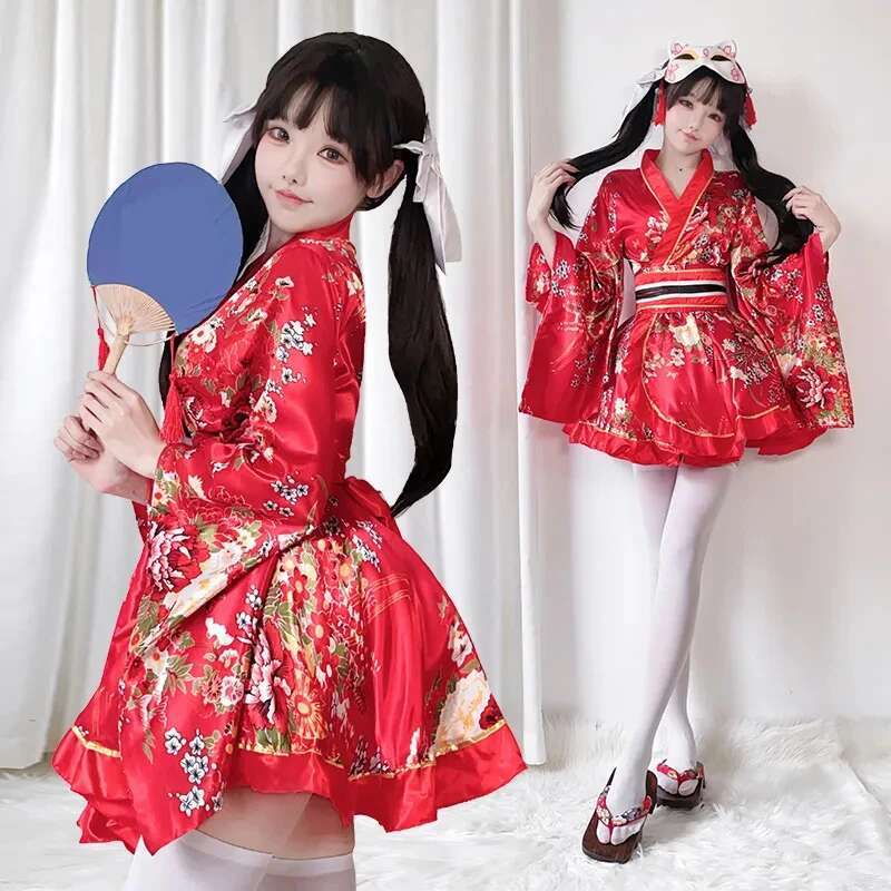 Japanese Modified Kimono Dress - Summer Alt Clothing review and price