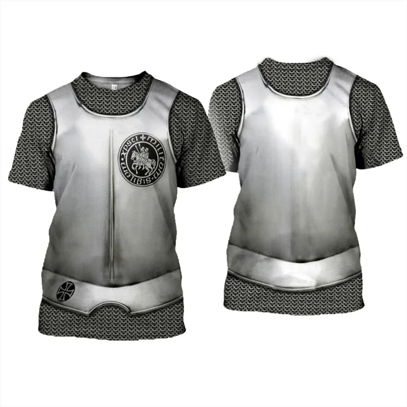 Knights Templar Graphic T-shir - Summer Knights Clothing review and price