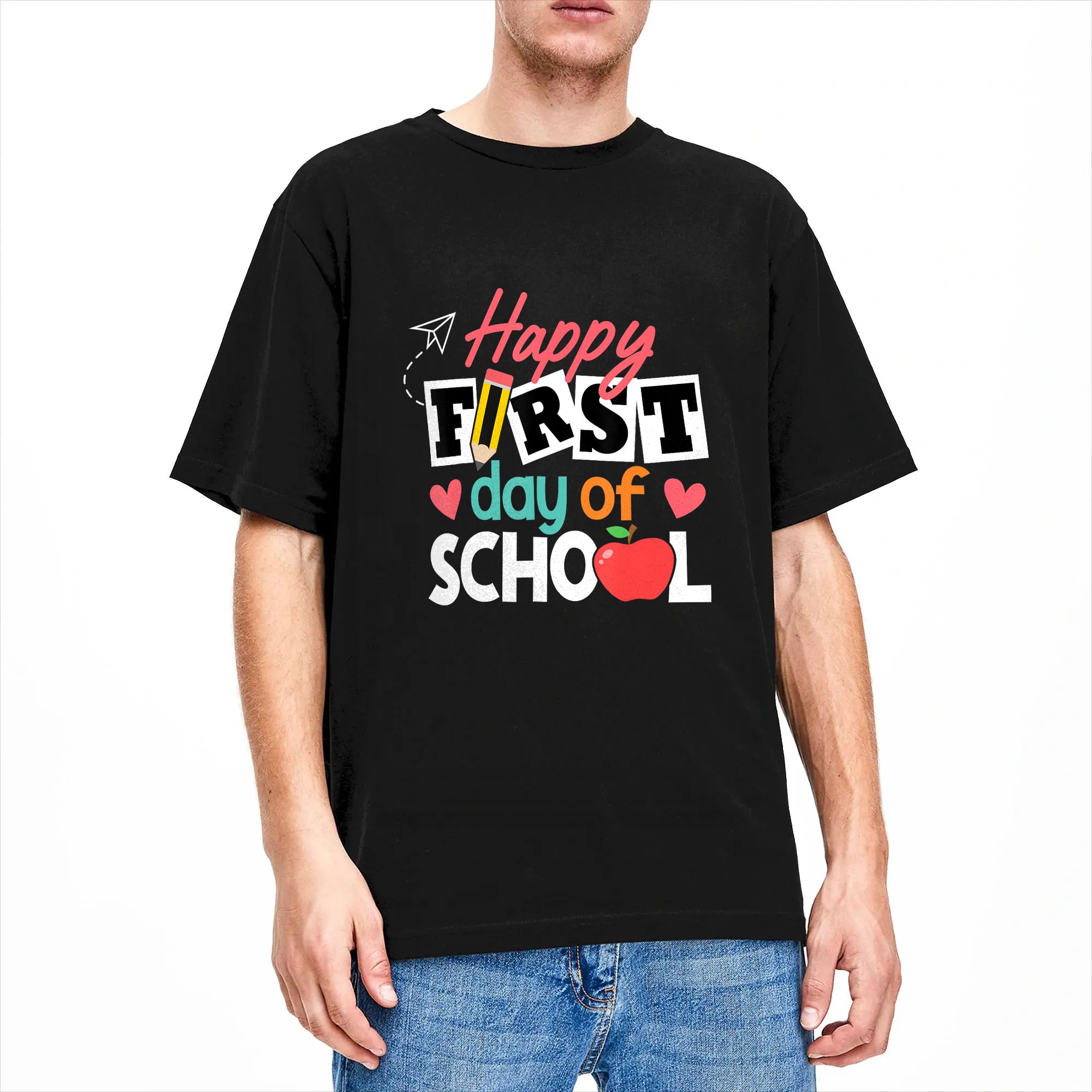 Happy First Day of School Teac - Summer Vibes Clothing Men review and price
