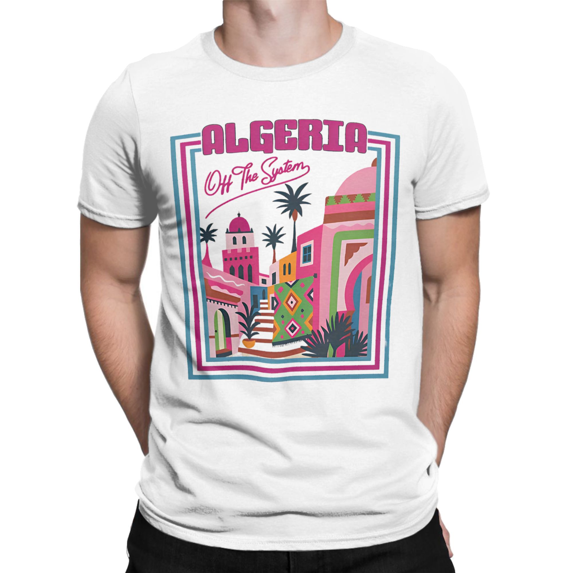 Oversized T Shirt Summer ALGER - Summer Vibes Clothing Men review and price