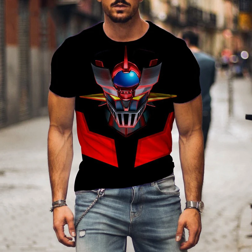 2026 Mazinger Z Anime Mecha 3D - Summer Clothing Over 50 review and price