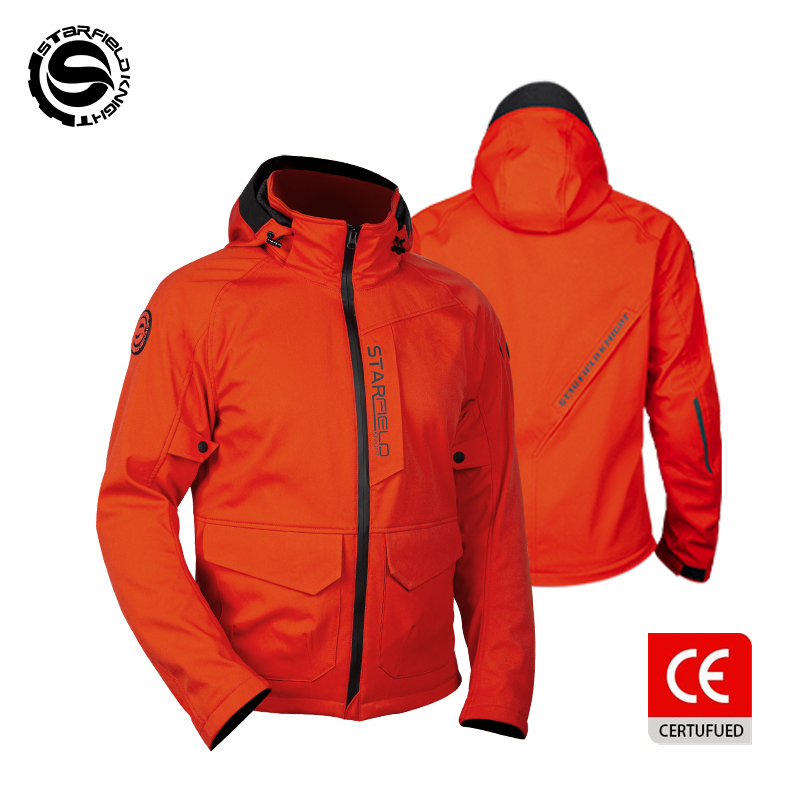 SFK Orange Motorcycle Jacket M - Summer Knights Clothing review and price