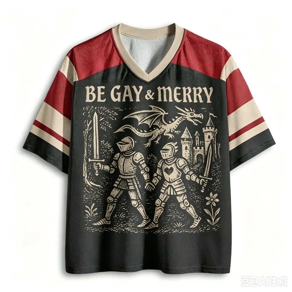 Retro Gothic Knight Fighting T - Summer Knights Clothing review and price