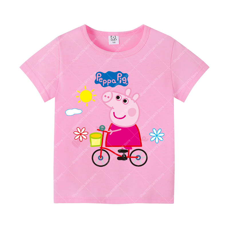 Kids Girl Cute Cotton T-shirt  - Summer Clothing Gifts review and price