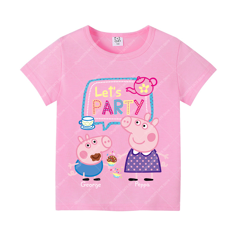Kids Girl Cute Cotton T-shirt  - Summer Clothing Gifts review and price