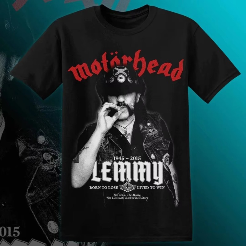 MOTÖRHEAD LEMMY T-Shirt Men Wo - Summer Clothing Brands For Women review and price