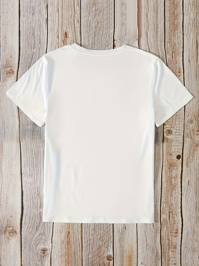 Cartoon Donut Print T-shirt, S - Summer Clothing Trends 2025 review and price