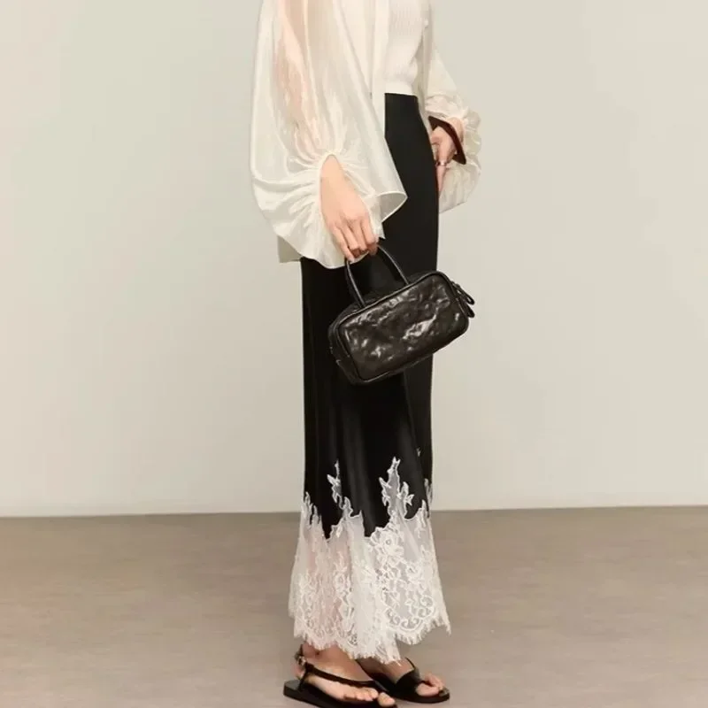Fairy Lace-Trim Midi Skirt Hig - Summer Clothing Trends 2025 review and price