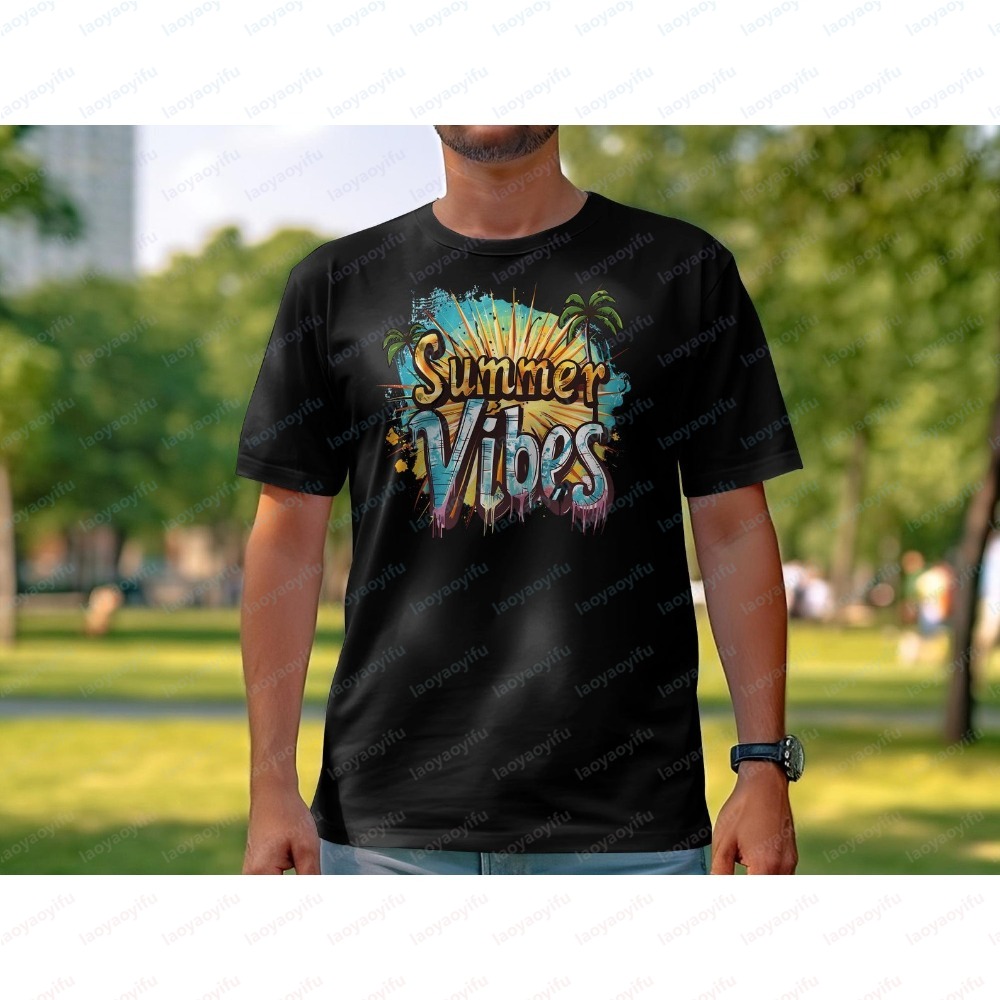 Unisex Summer Vibes T-Shirt Co - Summer Vibes Clothing Men review and price