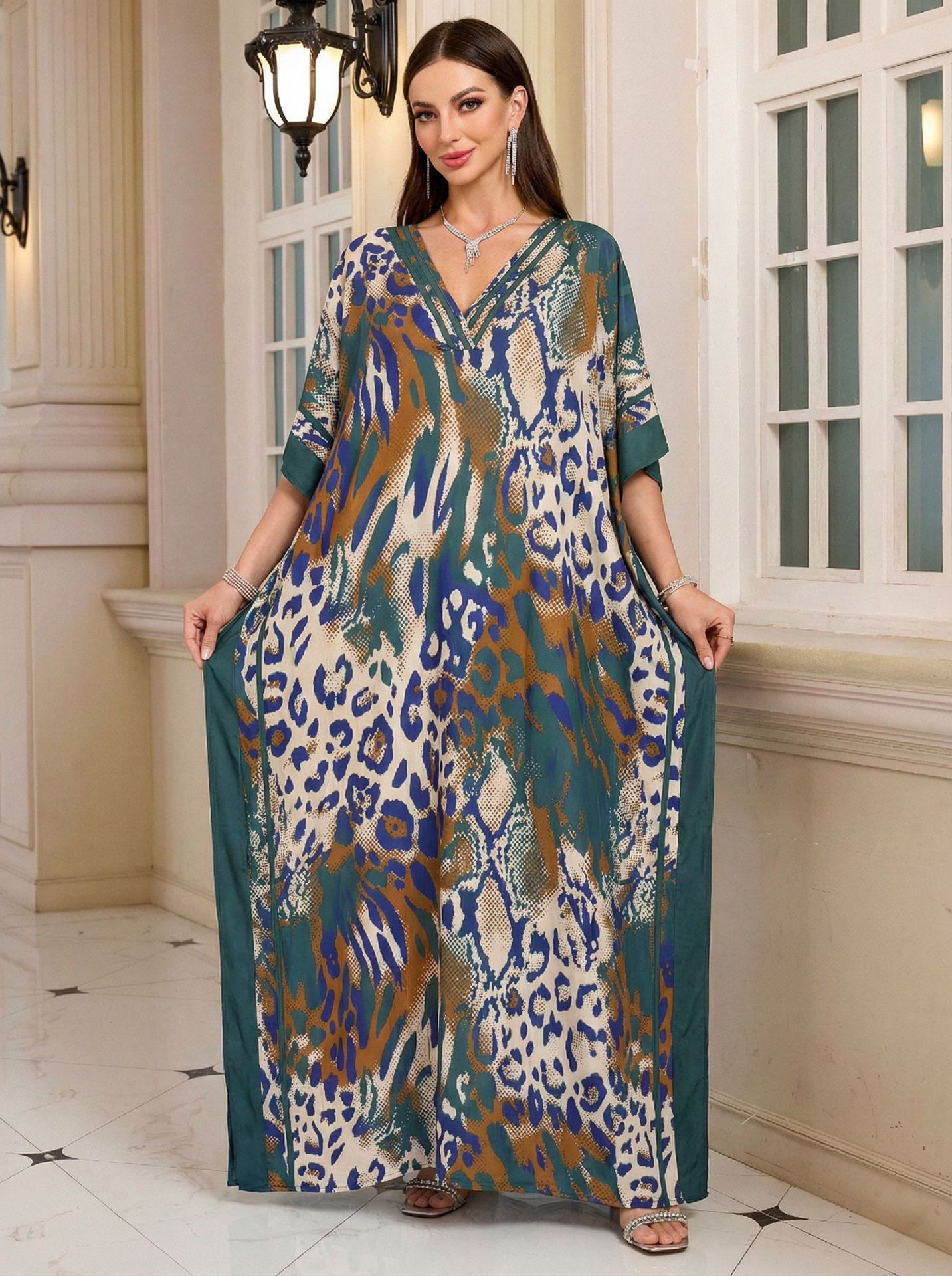 Beach Kaftans for Women Leopar - Summer Clothing Colors review and price
