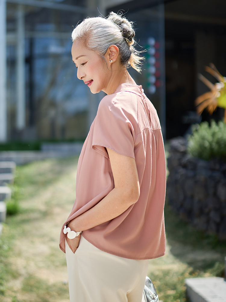 Muzhi Fashionable Short Sleeve - Summer Clothing Over 50 review and price