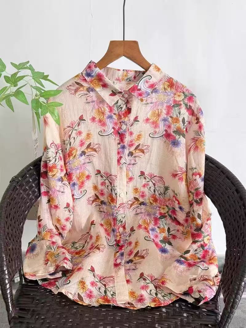 100% Ramie linen shirts and bl - Summer Clothing Brands For Women review and price