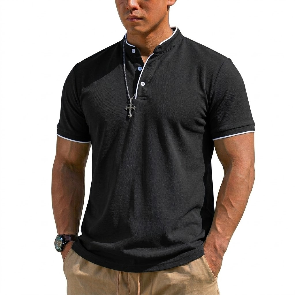 Summer Short Sleeve Henley Shi - Summer Clothing Trends review and price