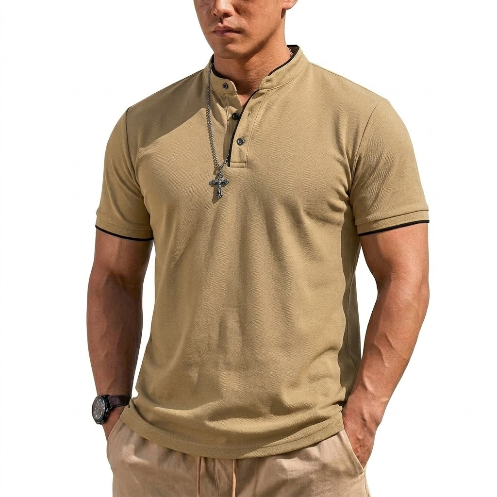 Summer Short Sleeve Henley Shi - Summer Clothing Trends review and price