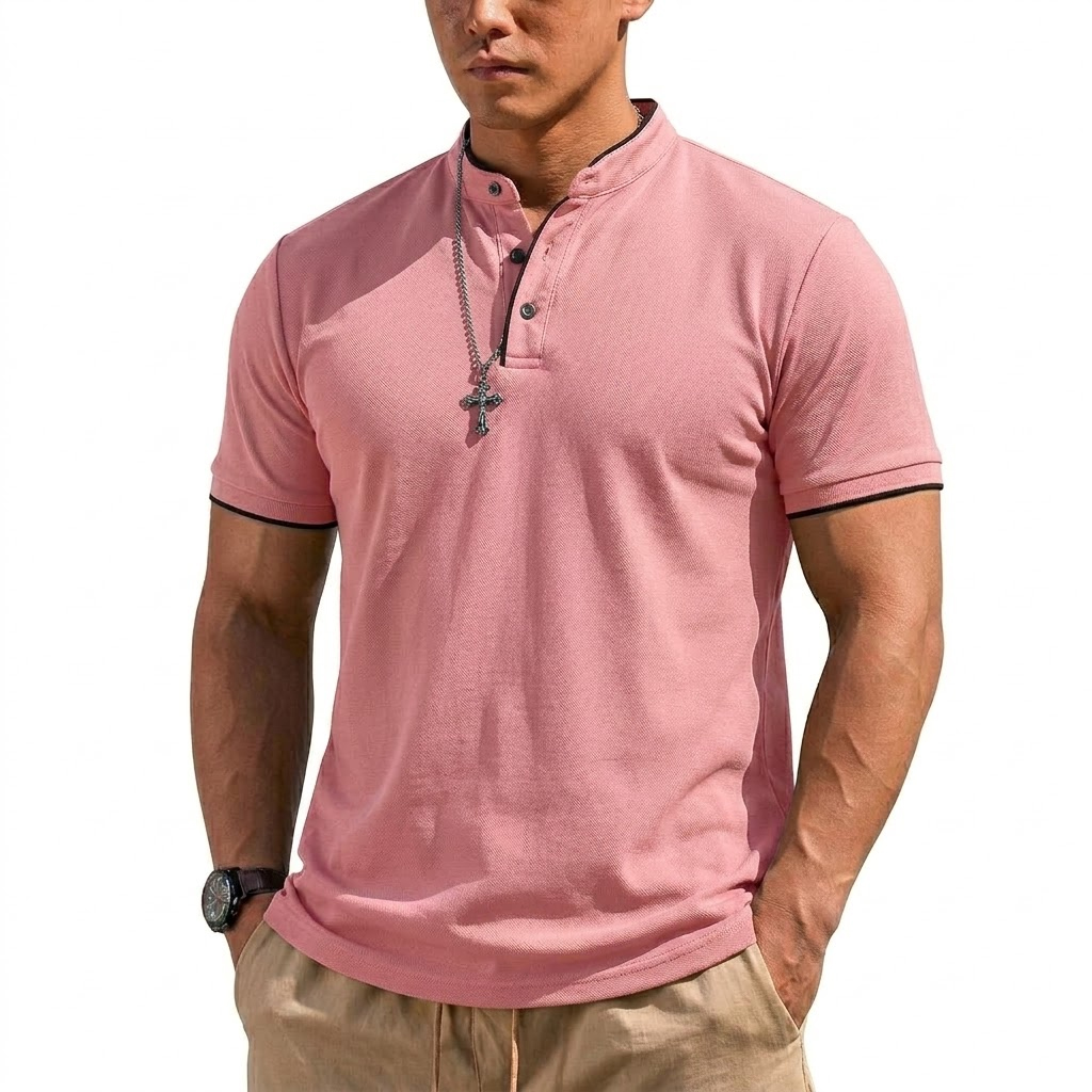 Summer Short Sleeve Henley Shi - Summer Clothing Trends review and price