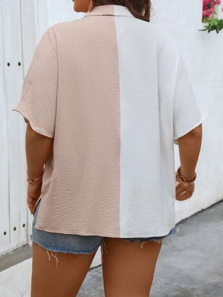 Plus Size Women Summer Shirt F - Summer Clothing Colors review and price