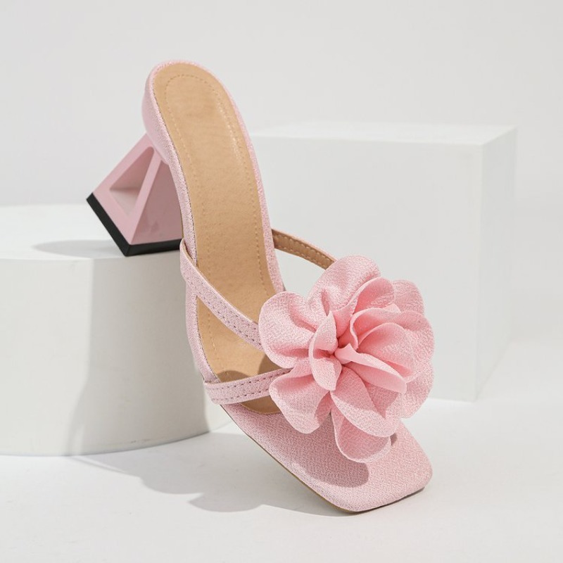 Womens 3D Flower Decor Sandals - Summer Clothing For Petite Women review and price