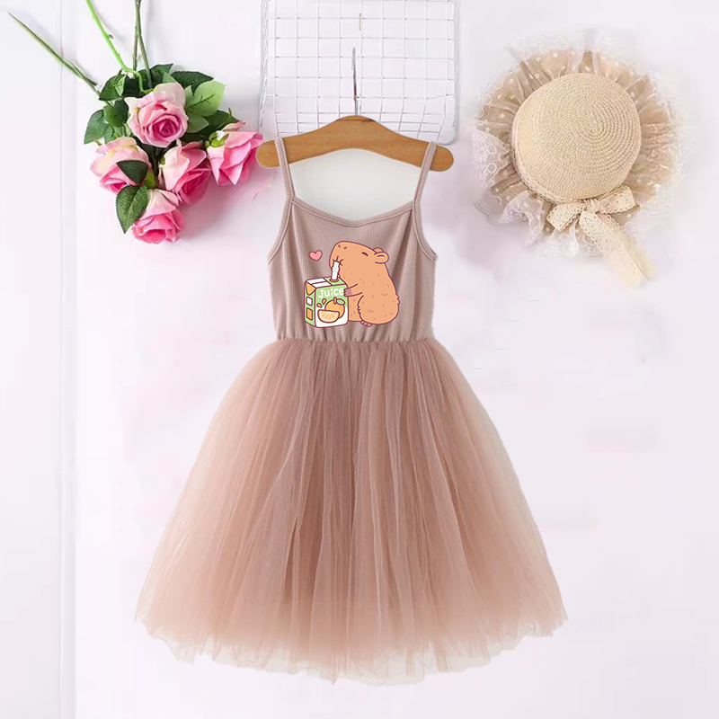 Capybara Girls Dresses Anime P - Summer Clothing Gifts review and price
