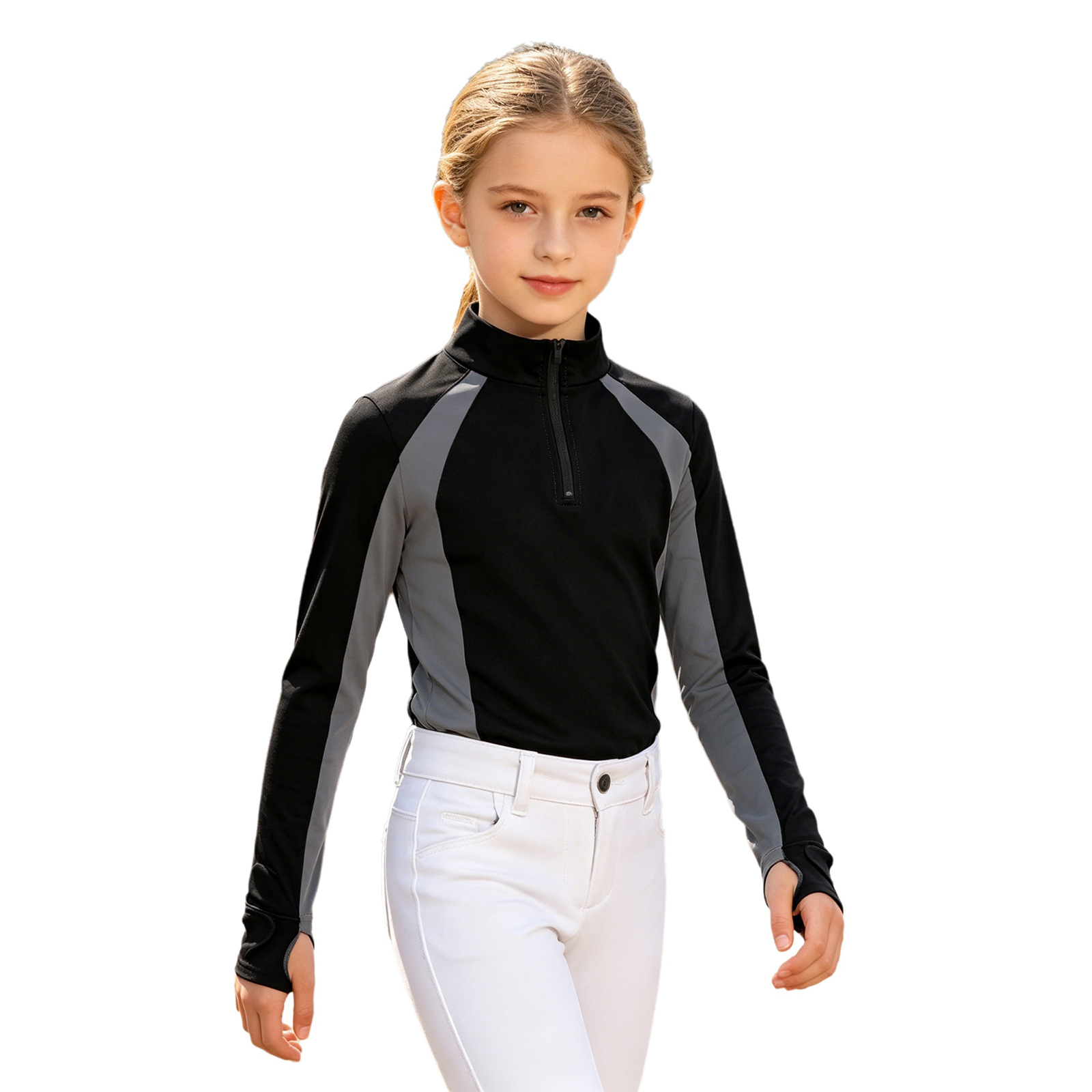 Kids Girls Equestrian Horse Ri - Summer Equestrian Clothing review and price