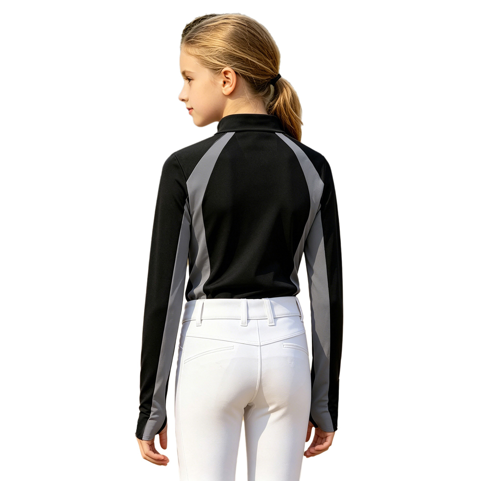 Kids Girls Equestrian Horse Ri - Summer Equestrian Clothing review and price