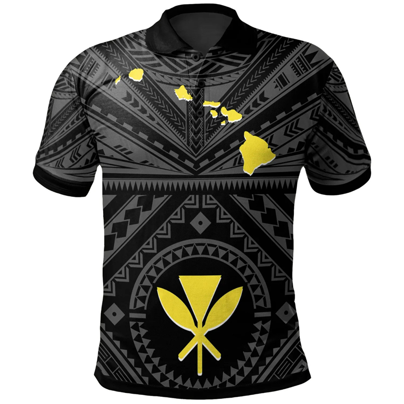 Fashion Hawaii Printed Polo Sh - Summer Clothing Trends 2025 review and price