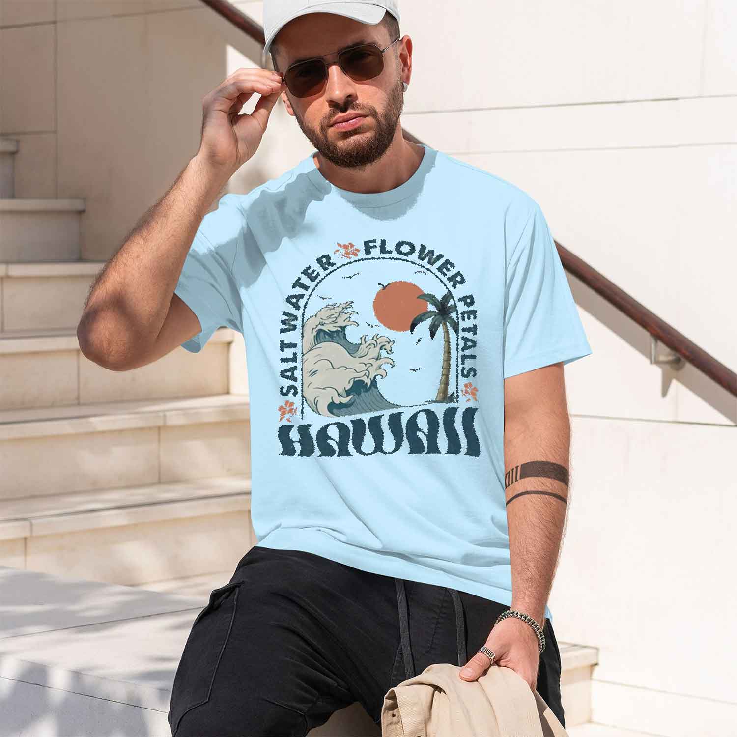 Hawaii Bea T-Shirt Bea T Shirt - Summer Vibes Clothing Men review and price