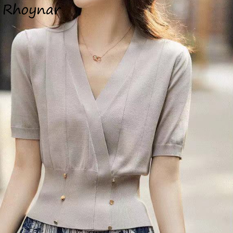 Blouses Women Summer Solid Sim - Summer Clothing Colors review and price